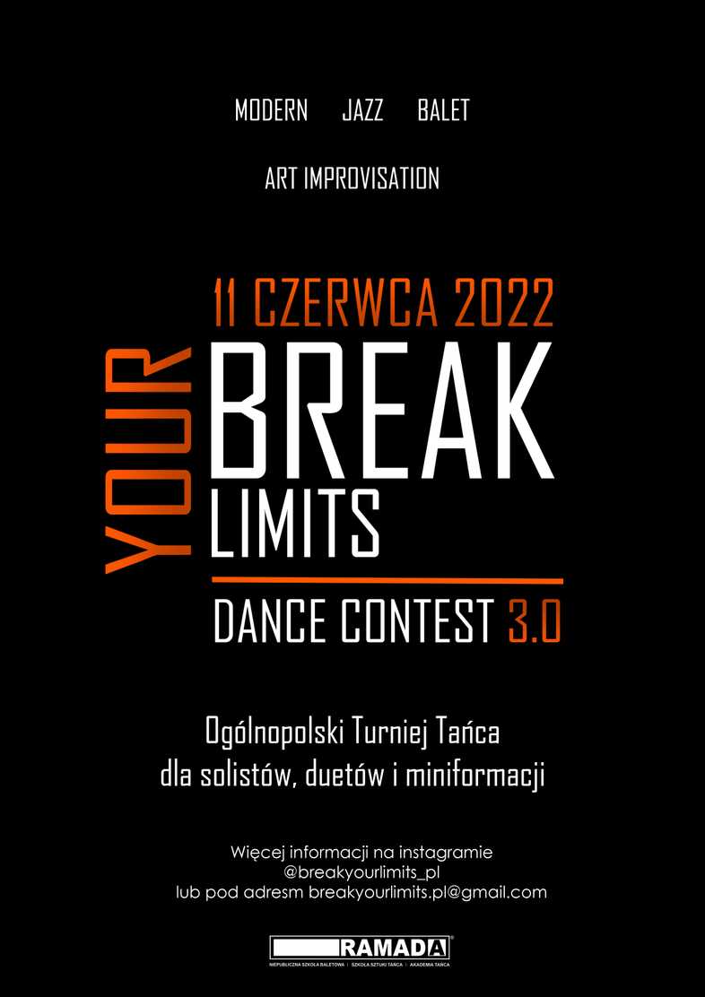 Break Your Limits - Dance Contest 3.0